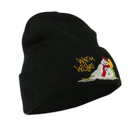 Warm Wishes Snowman Embroidered Beanie