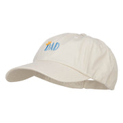 Crown Dad Embroidered Low Cap