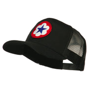 WWII Army Service Forces Patched Mesh Back Cap