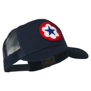 WWII Army Service Forces Patched Mesh Back Cap