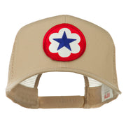 WWII Army Service Forces Patched Mesh Back Cap