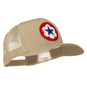 WWII Army Service Forces Patched Mesh Back Cap