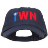 Taiwan TWN Flag Embroidered Low Profile Cap