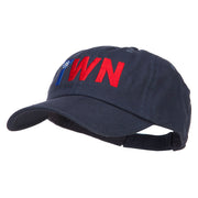 Taiwan TWN Flag Embroidered Low Profile Cap