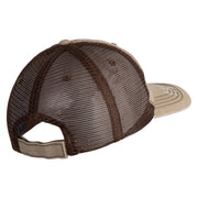 U.S. Army 41st Infantry Brigade Combat Team Embroidered Low Profile Special Cotton Mesh Cap - Khaki-Brown OSFM