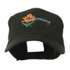 USA State Flower Wyoming Indian Paintbrush Embroidered Cap