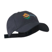 USA State Flower Wyoming Indian Paintbrush Embroidered Cap