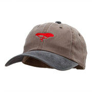 Bike Seat Embroidered Unstructured Cotton Cap