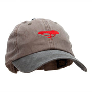 Bike Seat Embroidered Unstructured Cotton Cap