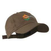 USA State Flower Wyoming Indian Paintbrush Embroidered Cap