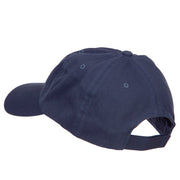 Heart Outline with Paw Embroidered Cotton Cap