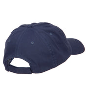 Heart Outline with Paw Embroidered Cotton Cap