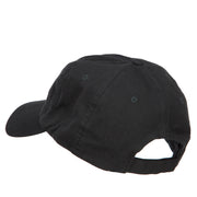 Heart Outline with Paw Embroidered Cotton Cap