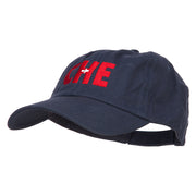 Switzerland CHE Flag Embroidered Low Profile Cap