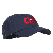 Switzerland CHE Flag Embroidered Low Profile Cap