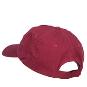 Heart Outline with Paw Embroidered Cotton Cap