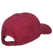 Heart Outline with Paw Embroidered Cotton Cap