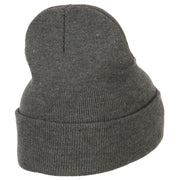 Wizard Brown Hat Embroidered Long Beanie