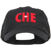 Switzerland CHE Flag Embroidered Low Profile Cap