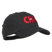 Switzerland CHE Flag Embroidered Low Profile Cap