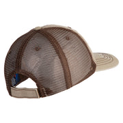 U.S. Army 42nd Infantry Division Embroidered Low Profile Special Cotton Mesh Cap - Khaki-Brown OSFM