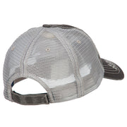 Papa Embroidered Low Profile Cotton Mesh Cap