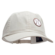 Baseball Sports Patched Pigment Dyed Special Cotton Cap - Putty OSFM