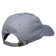 Polar Bear Embroidered Unstructured Cap