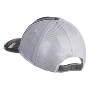 U.S. Army 9th Infantry Division Embroidered Low Profile Special Cotton Mesh Cap - Black OSFM