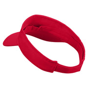 Mario Princess Crown Embroidered Pro Style Cotton Twill Washed Visor - Red OSFM