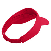 Mario Princess Crown Embroidered Pro Style Cotton Twill Washed Visor - Red OSFM