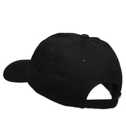 Polar Bear Embroidered Unstructured Cap