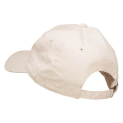 Coffee Cup Embroidered Unstructured Washed Cap