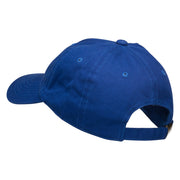 Coffee Cup Embroidered Unstructured Washed Cap