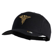 U.S. Army Nurse Corps Embroidered Retro Cotton Blend Snapback Cap - Black OSFM
