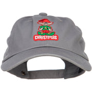 Christmas Elf Patched Unstructured Cap