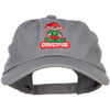 Christmas Elf Patched Unstructured Cap