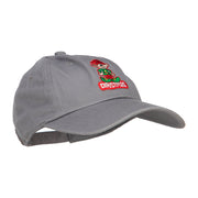 Christmas Elf Patched Unstructured Cap