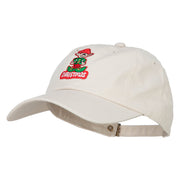 Christmas Elf Patched Unstructured Cap