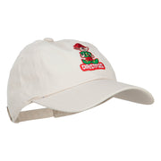 Christmas Elf Patched Unstructured Cap