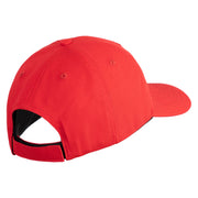 Once A Marine Always a Marine Embroidered 6 Panel Unstructured Cotton Twill Cap Made in USA - Red OSFM