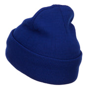 France FRA Flag Embroidered Long Beanie