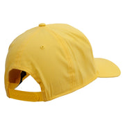 Mario Bomb Embroidered Solid Cotton Twill 5 Panel Prostyle Snap Cap - Yellow OSFM