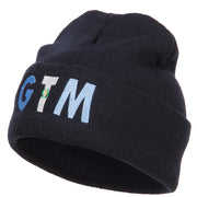 Guatemala GTM Flag Embroidered Long Beanie