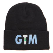 Guatemala GTM Flag Embroidered Long Beanie