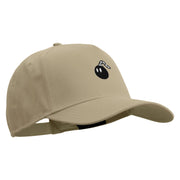 Mario Bomb Embroidered Solid Cotton Twill 5 Panel Prostyle Snap Cap - Khaki OSFM