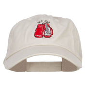 Boxing Gloves Embroidered Low Profile Cap