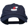 Christmas Hat Embroidered Unstructured Cap