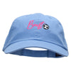 Soccer Beast Embroidered Low Profile Dyed Cotton Twill Cap - Sky-Blue OSFM