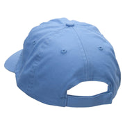 Soccer Beast Embroidered Low Profile Dyed Cotton Twill Cap - Sky-Blue OSFM